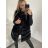 Vesta dlouhá bez rukávu dámská nadrozměr (S/M/L ONE SIZE) ITALSKÁ MÓDA IMWD22F-40255