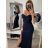 Šaty elegantné spoločenské carmen dlhé dámske (XS/S/M/L ONE SIZE) TALIANSKA MÓDA IM322063 vínová S/M