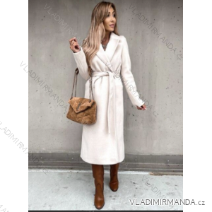 Kabát dlhý rukáv dámske (S/M ONE SIZE) TALIANSKA MÓDA IMPBB22E7636