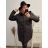 Bunda prešívaná s kapucňou nadrozmer (5XL-9XL) Victoria rossi ELR22ROSSi22-10