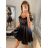 Šaty elegantné bez rukávov dámske (S/M ONE SIZE) TALIANSKA MÓDA IMPLS22B22947