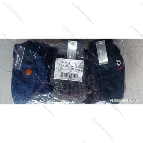 Rukavice prstové teplé pánske (ONE SIZE) AURA.VIA AURA22FKY8968
