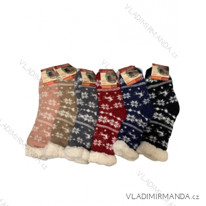Ponožky zateplené bavlnou dámske (39-42) EMI ROSS ROS22EJ-H5802
