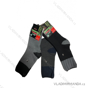Ponožky termo zdravotné bambusové pánske (40-43 44-47) AMZF AMZF22PA-6636
