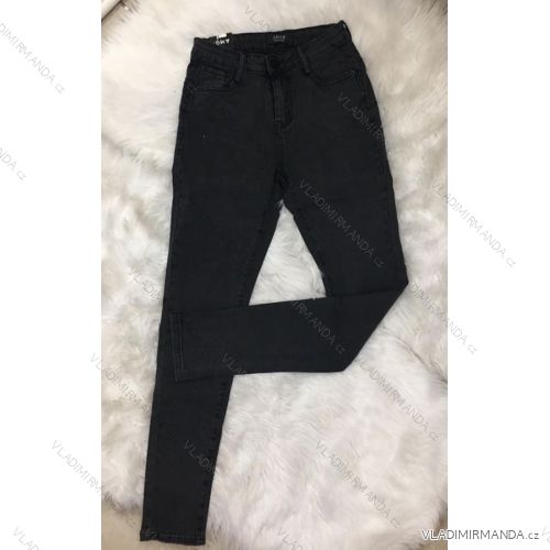Nohavice rifle skinny dámske (26-32) Amore and Jeans MA519RO13-1/DR 27 čierna