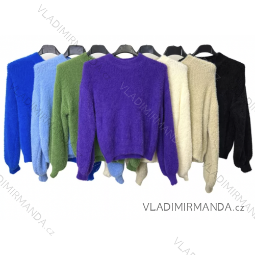 Sveter dlhý rukáv dámsky (S/M ONE SIZE) TALIANSKA MÓDA IMPLM2220600