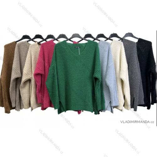 Sveter dlhý rukáv dámsky (S/M ONE SIZE) TALIANSKA MÓDA IMPLM22228940014