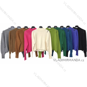 Sveter s rolákom dlhý rukáv dámsky (S/M ONE SIZE) TALIANSKA MÓDA IMPLM2280138