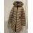 Kabát zimný s kapucňou dámsky (S-2XL) MFFASHION IMMF22M688-A
