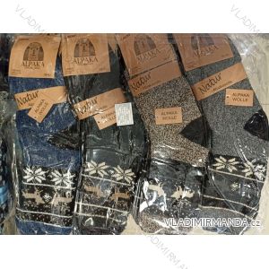 Ponožky alpaka wolle pánske (39-43,43-47) LOOKEN LOK22ZCM-91115