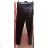 Legíny koženkové zateplené dlhé dámske (S/M, M/L, LX/2XL) TURECKÁ MODA TM9222048/DR