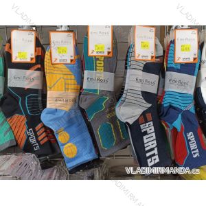Ponožky športové pánske (39-42,43-46) EMI ROSS LOK22S6105