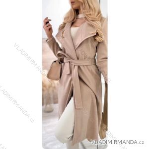 Kabát flaušový dlhý rukáv dámsky (S-XL) TALIANSKA MÓDA IMWL2221535