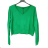 Sveter dlhý rukáv dámske (S/M ONE SIZE) TALIANSKA MÓDA IMPBB22Z9083-2/DR čierna S/M