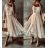 Šaty dlhé elegantné na ramienka dámske (S/M ONE SIZE) TALIANSKA MÓDA IMWC223875