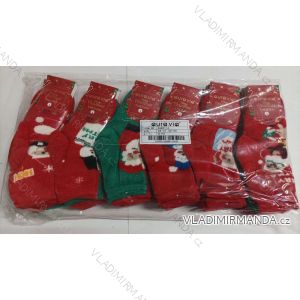 Ponožky vianočné teplé detské dorast chlapčenské (28-31,32-35) AURA.VIA AURA22SGB9116