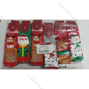 Ponožky vianočné teplé detské dorast chlapčenské (28-31,32-35) AURA.VIA AURA22SGv9112