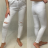 Nohavice rifle skinny dámske (26-32 / xs-xxl) Amore and Jeans MA519f007/DR biela, 26