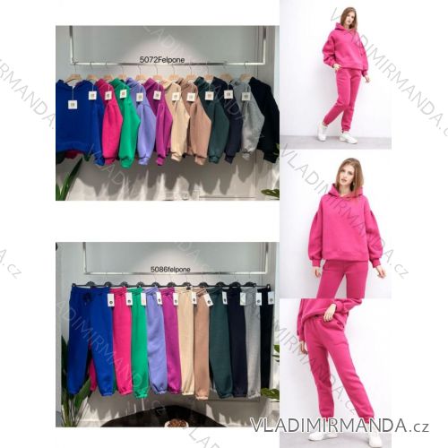 Mikina dlhý rukáv dámska (S/M ONE SIZE) TALIANSKA MÓDA IMM22hg5086