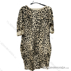 Šaty 3/4 dlhý rukáv dámske (S/M ONE SIZE) TALIANSKA MóDA IMM22SA48729