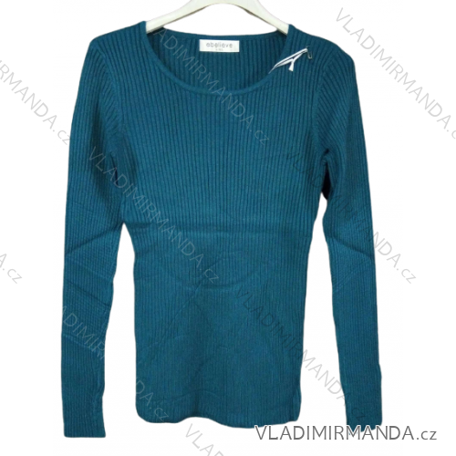 Svetr tenký dlhý rukáv dámska (S/M, L/XL) ebelive  MA122S-248-2
