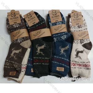 Ponožky teplé alpaka dámske (35-38,39-42) ALPAKA-W103