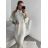 Šaty pletené dlhý rukáv dámske (S/M ONE SIZE) TALIANSKA MÓDA IMWAA223639