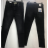 Rifle jeans douhé push up dámske nadrozmerné (29-38) M.SARA MA120MF8500/DR 34 čierna