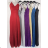 Šaty elegantné skladané na ramienka dámske (S/M ONE SIZE) TALIANSKA MÓDA IMPBB22S3874