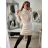 Šaty úpletové carmen s rolákom dlhý rukáv dámske (S/M ONE SIZE) TALIANSKA IM422JK7026/DR S/M petrolejová