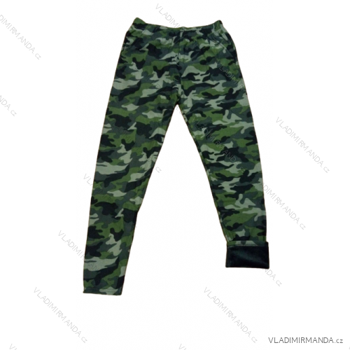 Legíny zateplené dlhé dámske nadrozmer maskáč (L/XL,2XL/3XL, 4XL/5XL) SMILING SAL22MA-0218