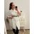 Košeľa predĺžená/šaty košeľové s opaskom dlhý rukáv dámske nadrozmer (XL/2XL ONE SIZE) TALIANSKA MÓDA IMPBB222713DS