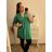 Tunika 3/4 rukáv dámská (XL/2XL ONE SIZE) TALIANSKA MóDA IM322STELA