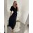 Šaty dlhé plesové spoločenské krátky rukáv dámske (S/M/L ONE SIZE) TALIANSKA MÓDA IMH2280330/DR2 vínová
