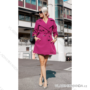 Kabát dlhý rukáv dámsky (S/M ONE SIZE) TALIANSKA MÓDA IMPDY22SSH85623