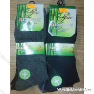 Ponožky zdravotný lem bambusové pánske (40-47 / mix) AMZF A-9013