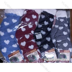 Ponožky zateplené bavlnou baránkom dámske (35-38,39-42) EMI ROSS LOK22EJ-H5804