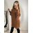 Sveter oversize predĺžený s rolákom dlhý rukáv dámsky (S/M/L ONE SIZE) TALIANSKA MÓDA IMWGS223723/DR M / L čierna