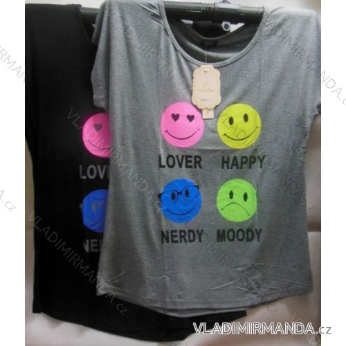 Tričko krátky rukáv dámske (s-xl) GUAN DA YUAN N520-332