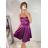 Šaty elegantné spoločenské na ramienka dámske Lolita (XS/S ONE SIZE) TALIANSKA MóDA IM322461