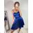 Šaty elegantné spoločenské na ramienka dámske Lolita (XS/S ONE SIZE) TALIANSKA MóDA IM322461