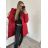 Bunda s kapucňou dámská (S-XXL) Nat22RQW-7077/DR -   červená -   M