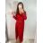 Šaty elegantní třpytivé flitrové dlouhý rukáv dámské (S/M/L ONE SIZE) ITALSKÁ MÓDA IMWGS223661