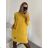 Šaty klasik teplé dlhý rukáv dámske (S/M ONE SIZE) TALIANSKA MÓDA IMM22SA21872/DR S/M čierna