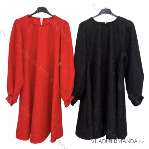 Šaty dlhý rukáv dámske (S/M ONE SIZE) TALIANSKA MÓDA IMPLM2200880