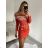 Šaty vianočné zamatové dlhý rukáv dámske (S/M ONE SIZE) TALIANSKA MÓDA IMWE223976/DR S/M čierna