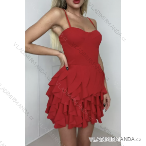 Šaty elegantný carmen dámske (S/M ONE SIZE) TALIANSKA MÓDA IMPBB22B22241