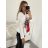 Tunika Vianočná zamatová teplá dlhý rukáv dámska nadrozmer (XL/2XL ONE SIZE) TALIANSKA MóDA IM4221384/DR XL/2XL farba na modelke