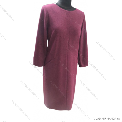 Šaty elegantný krátky rukáv letné dámske (44-46-48-50-52) Poľská MÓDA PMLP22KLARA