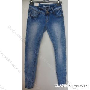 Rifle jeans Dámske nízke sed (34-44) SMILING JEANS S180